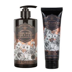 Empire Australia Bundle Botanicals Hand Wash and Hand Cream Rose & Geranium